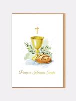 Opakowanie Karnet Pierwsza Komunia Święta