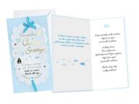 Opakowanie Karnet PM-079 Chrzest (niebieski)