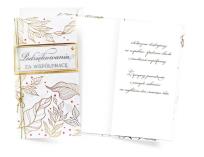 Opakowanie Karnet Podziękowania za współpracę