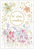 Opakowanie Karnet Silver urodziny