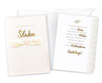 Opakowanie Karnet Ślub