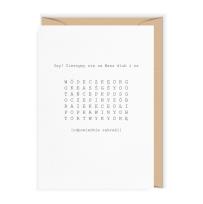 Opakowanie Karnet Ślub