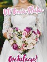 Opakowanie Karnet Ślub 3D B6