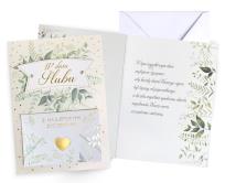 Opakowanie Karnet Ślub koperta