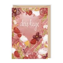 Opakowanie Karnet Ślub - Świadkowa podziękowanie