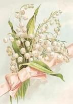 Opakowanie Karnet ST535 B6 + koperta Konwalie