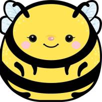 Opakowanie Karnet Uniwersalny - Chonky Bumblebee