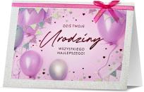 Opakowanie Karnet Urodziny