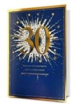 Opakowanie Karnet urodziny