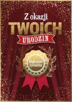 Opakowanie Karnet Urodziny