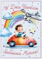 Opakowanie Karnet Urodziny