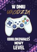 Opakowanie Karnet Urodziny