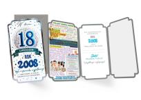 Opakowanie Karnet Urodziny 18