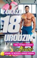 Opakowanie Karnet Urodziny 18 2K Trener Alvaro