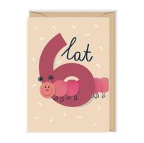 Opakowanie Karnet Urodziny 6