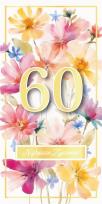 Opakowanie Karnet Urodziny 60