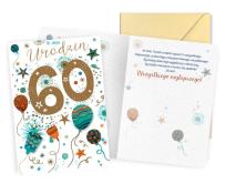 Opakowanie Karnet Urodziny 60