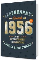 Opakowanie Karnet Urodziny 70