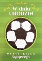 Opakowanie Karnet Urodziny Cekiny