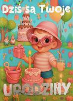 Opakowanie Karnet Urodziny chłopiec