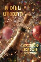 Opakowanie Karnet Urodziny grający