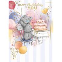 Opakowanie Karnet Urodziny Happy birthday to you