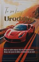 Opakowanie Karnet urodziny z wymiennymi cyframi JCX-238