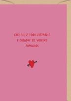 Opakowanie Karnet Walentynki