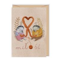 Opakowanie Karnet Walentynki