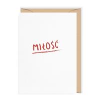 Opakowanie Karnet Walentynki