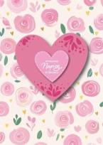 Opakowanie Karnet Walentynki wymienne napisy