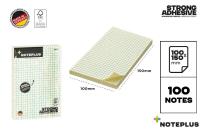Opakowanie Karteczki samoprzylepne 100x150mm 100K kratka