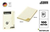 Opakowanie Karteczki samoprzylepne 100x150mm 100K linia