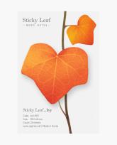 Opakowanie Karteczki samoprzylepne Bluszcz czerwony S