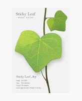 Opakowanie Karteczki samoprzylepne Bluszcz zielony S