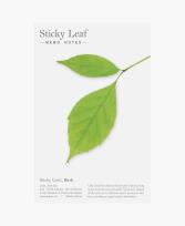 Opakowanie Karteczki samoprzylepne Brzoza zielona M