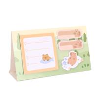 Opakowanie Karteczki samoprzylepne Kapibara z rybką