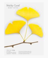 Opakowanie Karteczki samoprzylepne Miłorząb żółty L