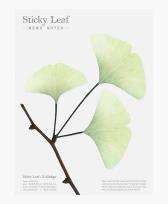 Opakowanie Karteczki samoprzylepne T Miłorząb green L