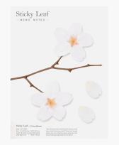 Opakowanie Karteczki samoprzylepne T Wiśnia white L