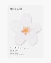 Opakowanie Karteczki samoprzylepne T Wiśnia white S