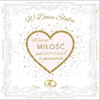 Opakowanie Kartka kw okolicznościowa Ślub