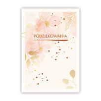 Opakowanie Kartka okolicznościowa Podziękowania