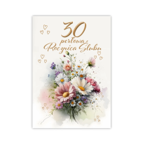 Opakowanie Kartka okolicznościowa Rocznica ślubu 30
