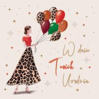 Opakowanie Kartka okolicznościowa Urodziny