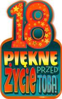 Opakowanie Kartka okolicznościowa Urodziny 18