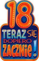 Opakowanie Kartka okolicznościowa Urodziny 18