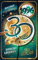 Opakowanie Kartka okolicznościowa Urodziny 30