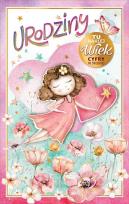 Opakowanie Kartka okolicznościowa Urodziny (wymienne cyfry)