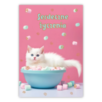 Opakowanie Kartka okolicznościowa W dniu urodzin kot
